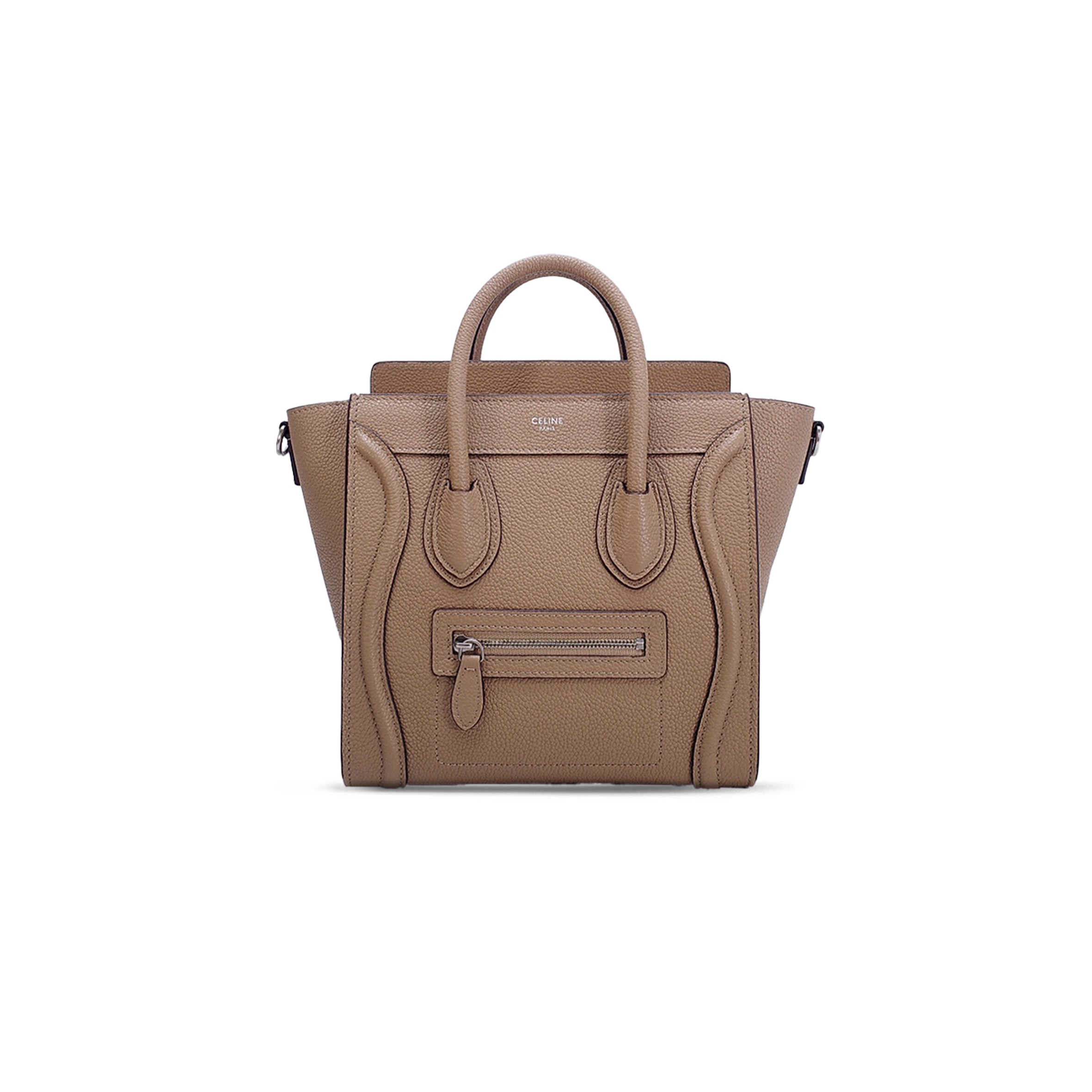 ce**e tote in lU*gage nano pebbled calfskin 168243dru.38sd (20*20*10cm)